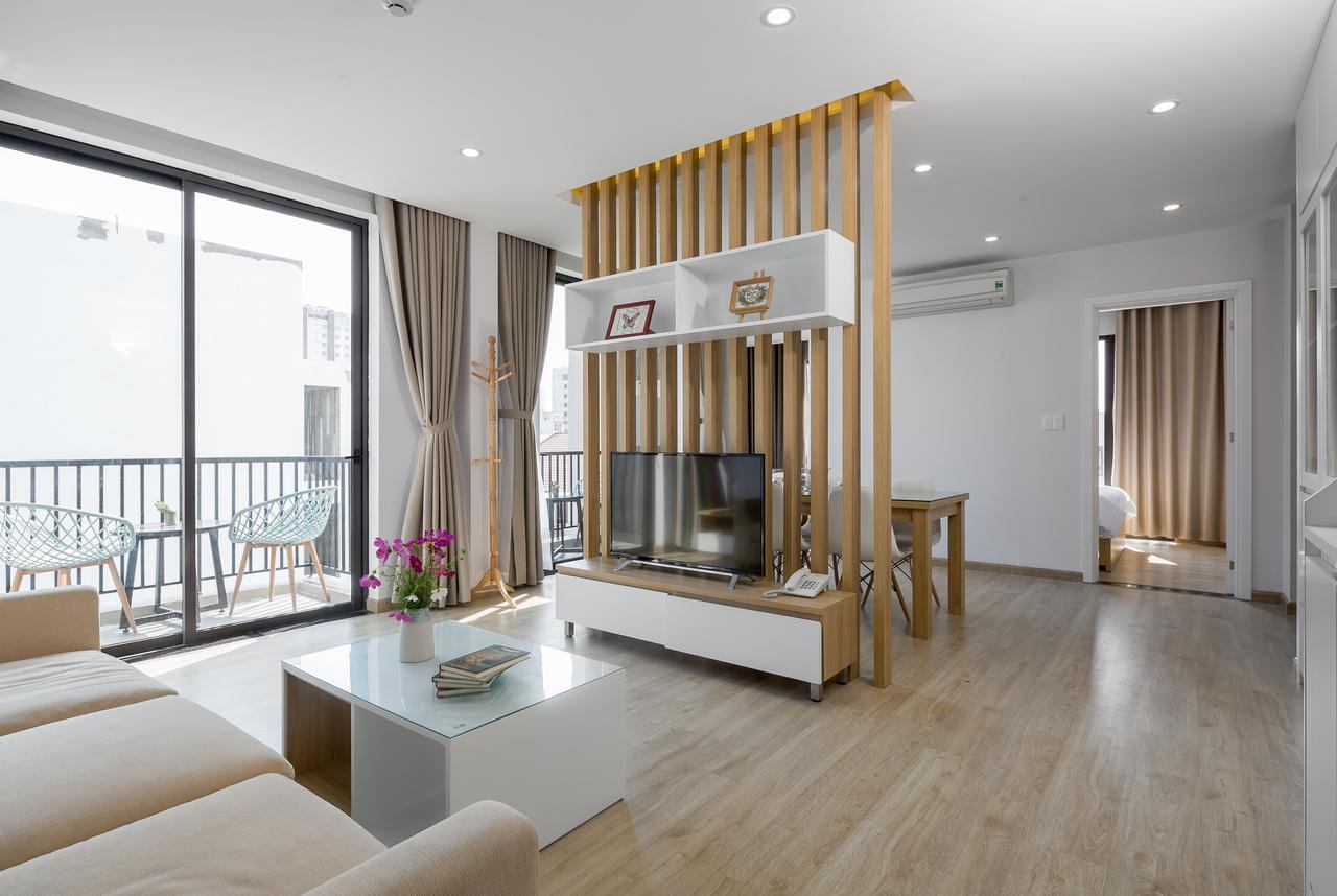 Vivian Villa & Apartment By My Khe Beach Дананг Екстериор снимка